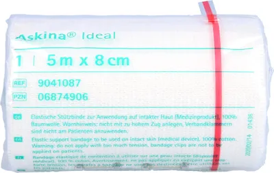 Produktbild von Askina Idealbinde 8 cmx5 m celloph. 1 St