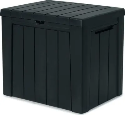 Image de Coffre de jardin KETER Urban Storage 113 L - 59,6 x 46 x 53 cm - Anthracite
