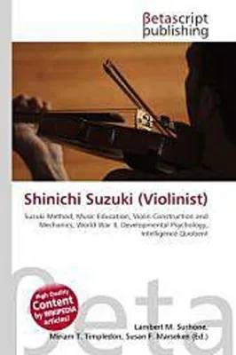 Produktbild von Shinichi Suzuki (Violinist)