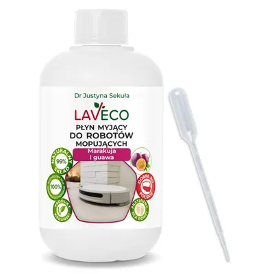 Zdjęcie produktu dla Naturalny płyn myjący do robotów mopujących - marakuja i guawa - 0,5 l