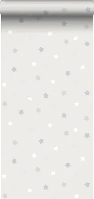 Zdjęcie produktu dla Sanders & Sanders Tapeta ognie beżowymIszarym - 640572 - 53 cm x 10 m