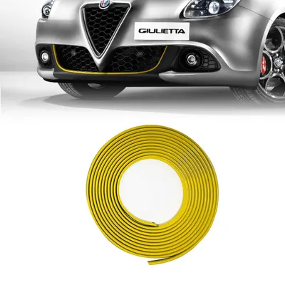 Obrázek produktu pro Profilová žlutá samolepka na přední nárazník Alfa Giulietta 11 mm x 1,15 mt