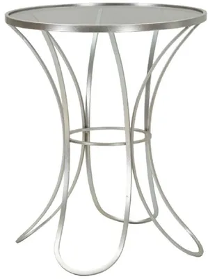 Immagine prodotto di FURNLUX Tavolino Trixy Silver 56cm / Colore principale: Argento / Dimensioni: 56 x 68 x 56 cm