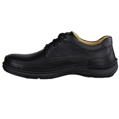 Image de Clarks Nature Three  Veterschoenen Laag - zwart - Maat 7.5