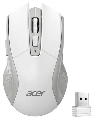 Produktbild von Maus Kabellos 4000 DPI Wireless Mouse 2400 MHz 5-stufige Präzisions DPI Weiß