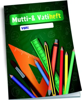 Produktbild von Muttiheft / Vatiheft "Tafel" / DIN A6 / 48 Seiten