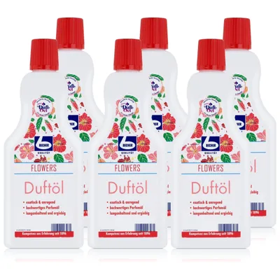 Produktbild von Dr. Becher Duftöl Flowers 500ml - Parfumöl (6er Pack)