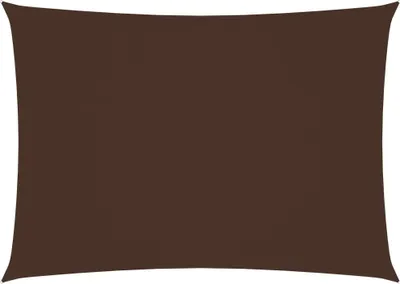 Immagine prodotto di The Living Store Tenda da sole in tessuto Oxford rettangolare 3,5x4,5 m Marrone