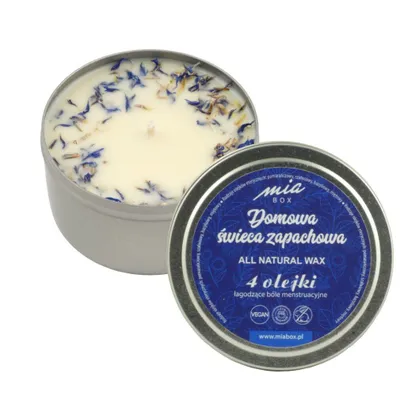 Produktbild von MIA BOX Home Duftkerze 4 Öle - MENSTRUATIVE SCHMERZEN 190g