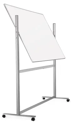 Produktbild von Magnetoplan ferroscript-Schreibtafel mobil, doppelseitig, drehbar, 1500 x 1000 mm