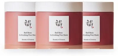 Produktbild von Beauty of Joseon Red Bean Refreshing Pore Mask 3er-Pack 3 x 140 ml