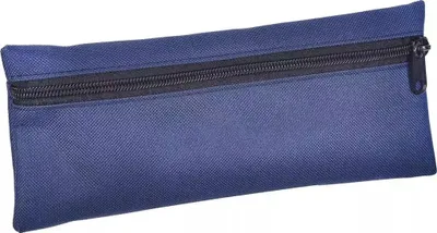 Produktbild von School pencil case, navy blue, without contents