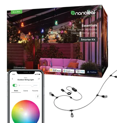 Immagine prodotto di Nanoleaf NF084K02-40SLO illuminazione intelligente Illuminazione da giardino intelligente Wi-Fi/Bluetooth