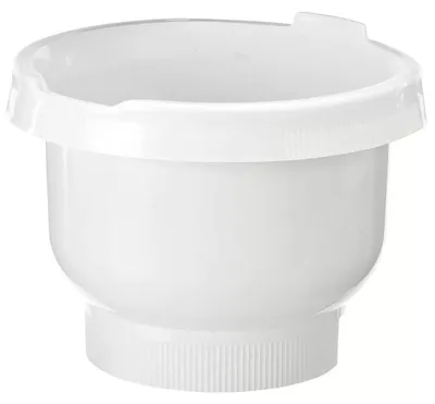 Produktbild von Bosch Rührschüssel aus weissem Kunststoff 00650541 Ersatz für MUZ4KR3 00461245