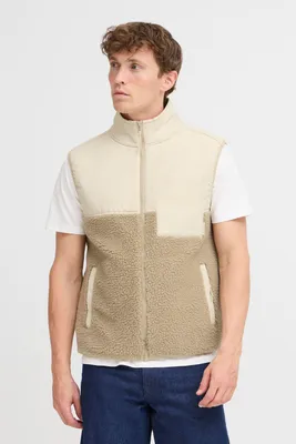 Produktbild von Blend BHERMIN Herren Weste Teddy-Weste Outdoor-Weste regular fit