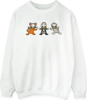 Produktbild von Disney - "Duck Tales Halloween" Sweatshirt für Damen BI29251 (S) (Weiß)