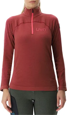 Produktbild von UYN Nival 2nd Layer Half-Zip Ski-Funktionsshirt Damen sofisticated red/geranium S