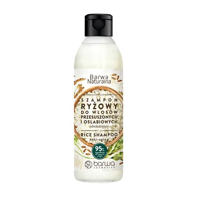Produktbild von BARWA Natural Rice Shampoo für trockenes und geschwächtes Haar 300ml