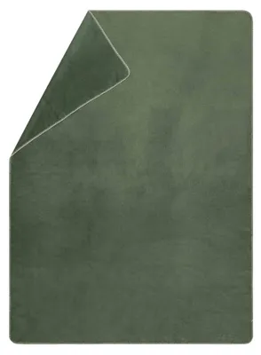 Produktbild von Kuscheldecke Uni 150 x 200 cm - Efeu - GRS  - von David Fussenegger