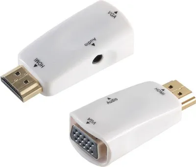 Produktbild von shiverpeaks BS10-01001, HDMI Type A (Standard), VGA (D-Sub) + 3.5mm, Weiß