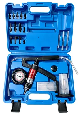 Produktbild von Vakuum-Entlüftungsset für Bremsflüssigkeit mit Handpumpe