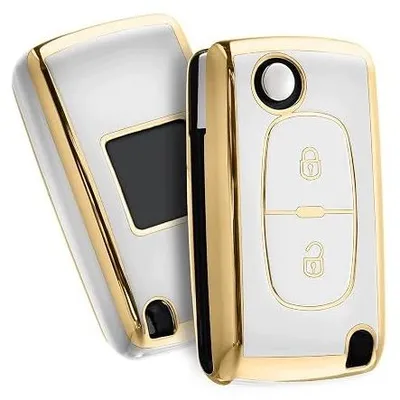 Zdjęcie produktu dla Etui na kluczyk samochodowy peugeot 207 307 308 407 408 silikon tpu