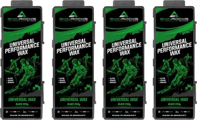 Image de SkinRocks Universal Ski Wax LL Snowboard Bügelwachs 1KG black