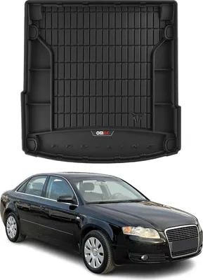 Produktbild von OMAC Gummi Kofferraumwanne für Audi A4 B7 Limo 2004-2008 Laderaumwanne Schwarz