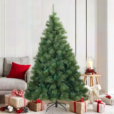 Immagine prodotto di Maison Exclusive - Albero di Natale artificiale pieghevole verde 180 cm PVC, acciaio