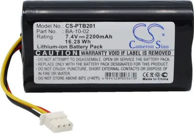Produktbild von TECHTEK Akku Kompatibel mit [Citizen] CMP-10 Mobile Thermal printer battery, CMP-10BT Ersetzt BA-10-02
