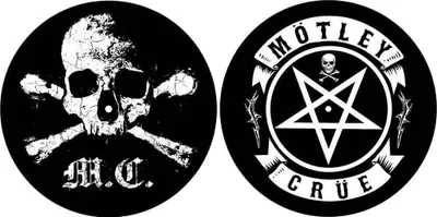 Obrázek produktu pro Mötley Crüe Skull/Pentagram Slipmat
