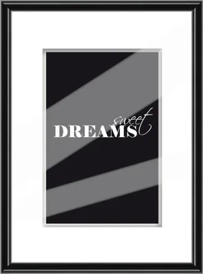 Produktbild von Bilderrahmen schwarz 15 x 21 cm
