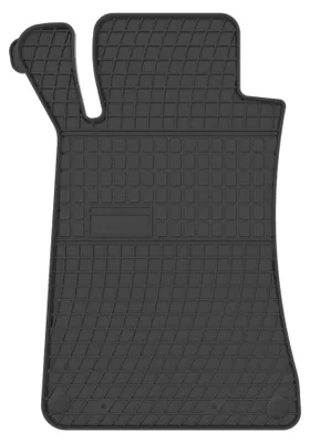 Produktbild von Fahrermatte Gummi für Mercedes C W203 2000-2008 (Limousine/Kombi) – Schwarz, passgenau – Wielganizator PilotPad