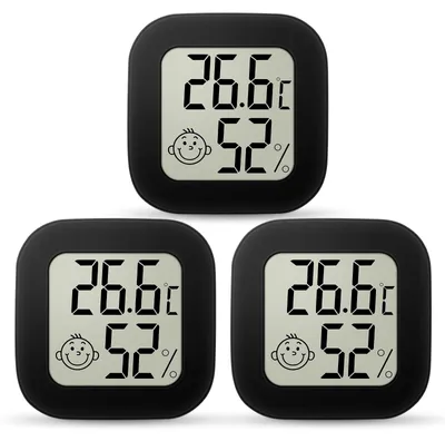 Productafbeelding van Digitale hygrometer binnenthermometer met LCD-display