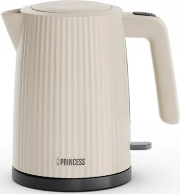 Zdjęcie produktu dla Princess 01.236048.01.001, 1,7 l, 2200 W, Czarny, Biały, Plastik, Wskaźnik poziomu wody, Zabezpieczenie przed przegrzaniem