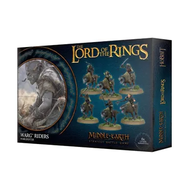 Produktbild von The Lord of the Rings Middle Earth Warg Riders