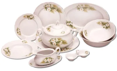 Produktbild von Thun 1794 Constance, Esszimmergarnitur, Gänseblümchen, Thun, 25 Teile