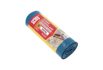 Immagine prodotto di Sacchi per rifiuti edili, volume 120l, 10 pezzi, spessore 40 μm, doppio strato Scley