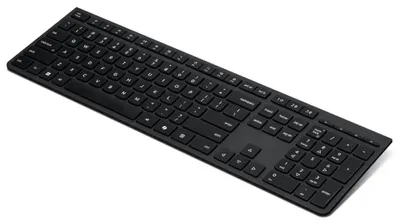 Zdjęcie produktu dla Lenovo 4Y41R64540, Pełnowymiarowy (100%), Bezprzewodowy, RF Wireless + Bluetooth, Przełącznik nożycowy, Czarny