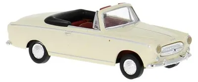Produktbild von Brekina PKW Peugeot 403 Cabrio in perlweiß 29163