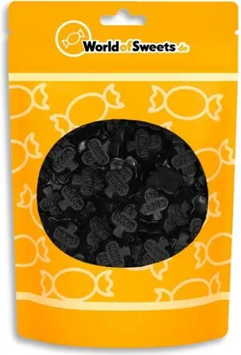 Produktbild von de Bron Zoute Klavertjes sugarfree 200g