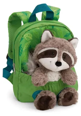 Produktbild von NICI Rucksack mit Plüschtier Waschbär 25cm 0