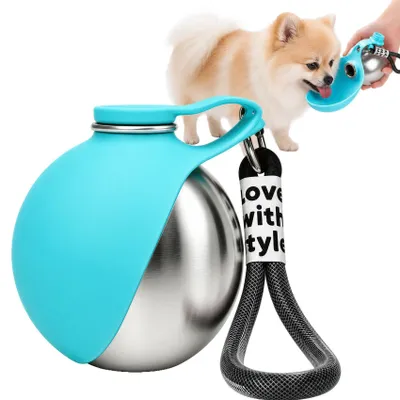 Productafbeelding van Drinkfles voor Honden met Handfree Draagoptie