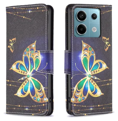 Obrázok produktu pre Ochranné puzdro typu book wallet z umelej kože pre Xiaomi Poco M6 Pro 4G / Redmi Note 13 Pro 4G, motív 2