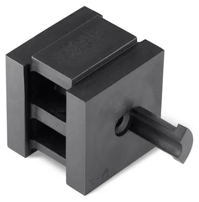 Imagen del producto de HellermannTyton VP-S_3-4_Ins-sgl-PL-BK (20) - Terminal simple, sin halógenos, de plástico, color , 20 unidades