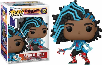 Zdjęcie produktu dla Funko POP Spider-Man Across the Spiderverse 1229 Spider-Byte Figurka Kolekcjonerska