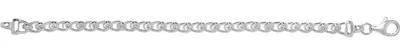 Produktbild von Edles 925 Sterling Silber Damen - Link Armband - 6mm, 13 Gramm; TRS25470