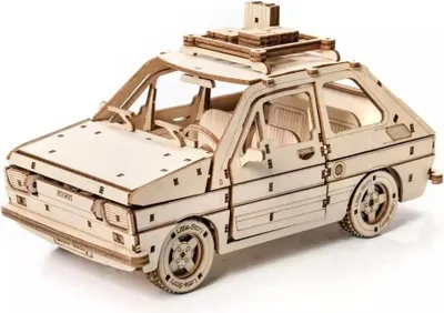 Zdjęcie produktu dla Puzzle Drewniane 3D Fiat 126P