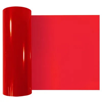 Produktbild von Scheinwerferfolie 30x100 cm - Rot - Rückleuchtenfolie aus robuster Polymerfolie - Blinkerfolie selbstklebende zum Schutz vor Kratzern und Witterung - Lampenfolie für Auto und Motorrad