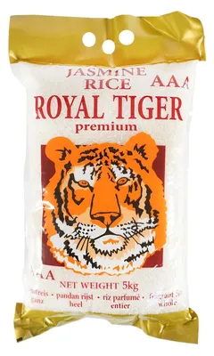 Produktbild von Royal Tiger Jasmin Langkorn Reis 4x5kg
